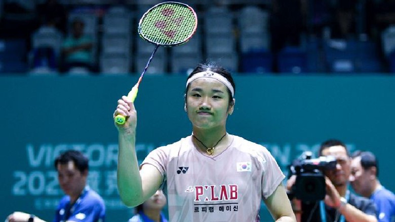 An Se-young dominates Wang Zhiyi to retain Malaysia Open crown - Ảnh 1