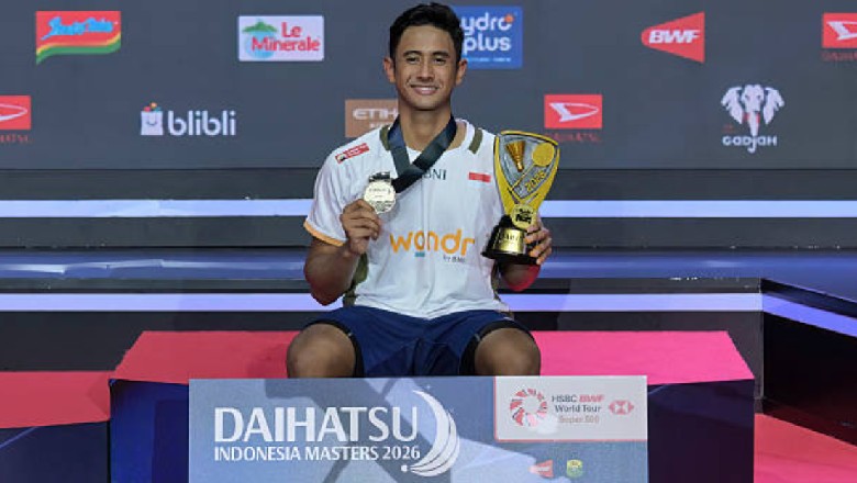 Indonesia Masters: Chen Yufei wins first title of 2026; Alwi Farhan stays king at home - Ảnh 2